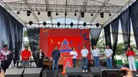 PT Astra Daihatsu Motor (ADM) menggelar acara Kumpul Sahabat di Bandung, Jawa Barat, Minggu (2/6/2024). (Liputan6.com/Septian)