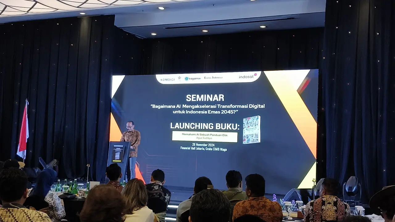 Peluncuran Buku “Memahami AI Sebuah Panduan Etik” dan Seminar Transformasi Digital Menuju Indonesia Emas 2045
