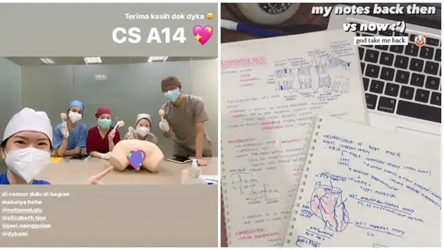6 Potret Sasikirana Anak Anjasmara Jadi Mahasiswa Kedokteran, Tak Ikut Jejak Ortu