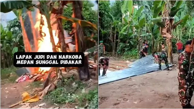 Viral Emak-Emak Gerebek Lokasi Judi dan Narkoba di Medan, Banjir Apresiasi
