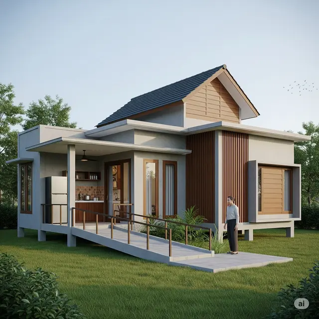 Rumah Sederhana Impian. Foto: Gemini