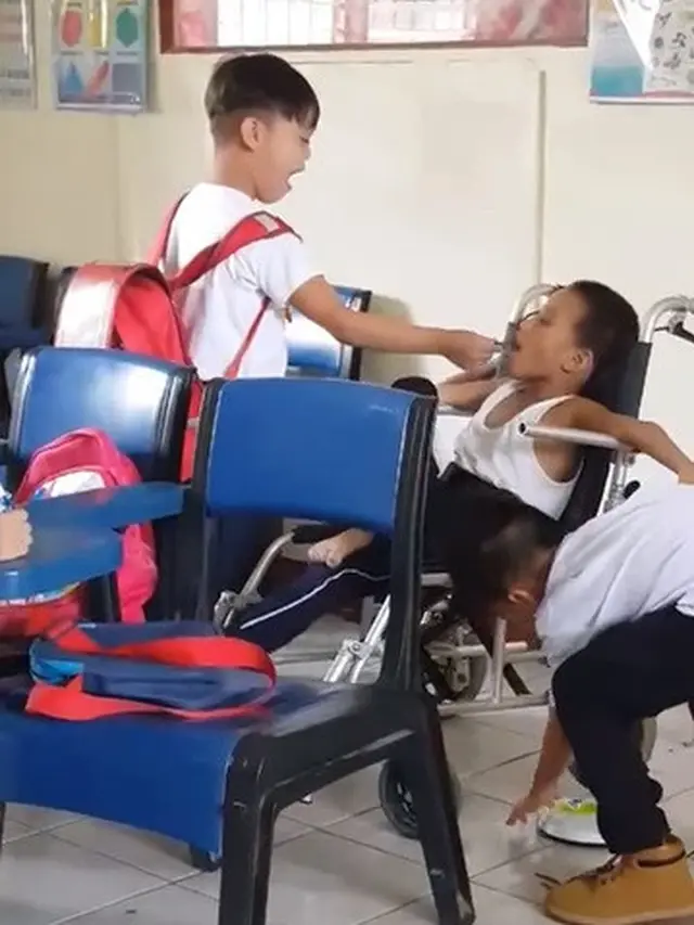 aksi tulus bocah ini jadi viral