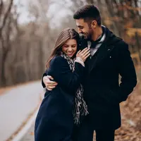 Ilustrasi pasangan bahagia. (freepik/senivpetro)