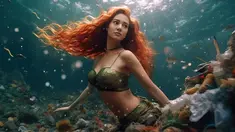 Sejumlah selebriti diketahui ikut menjalani pemotretan underwater yang terinspirasi dari kisah Ariel The Little Mermaid. Aurelie Moeremans pun tidak mau ketinggalan. Dalam pemotretan terbarunya, bintang film 'Baby Blues' itu tampak begitu menawan saat menjadi sosok Ariel. (Liputan6.com/IG/@aurelie)