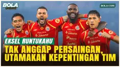 Eksel Runtukahu Santai! Tak Anggap Striker Persija Rival, Fokus Bawa Tim Menang