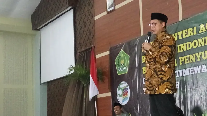 Menteri Agama Lukman Hakim Saifudin