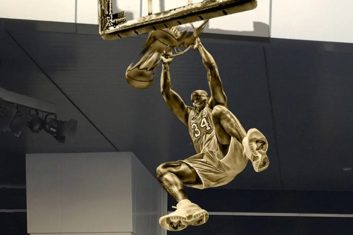 Legenda LA Lakers, Shaquille O'Neal.