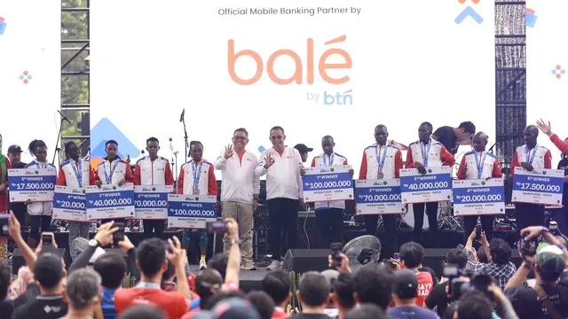 BTN Jakarta International Marathon 2025 Berjalan Sukses, Puluhan Ribu Pelari Ramaikan Ajang Bergengsi Ini!