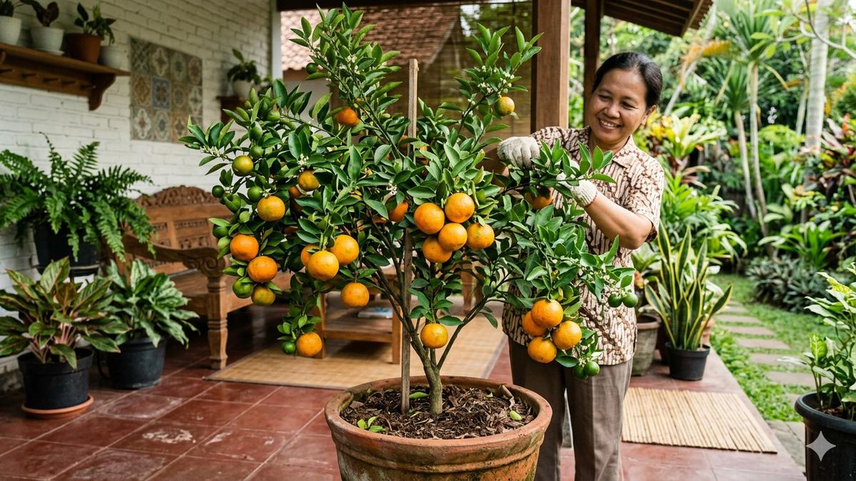 9 Jenis Pohon Jeruk yang Cepat Berbuah di Pot, Varietas Unggul Paling Genjah