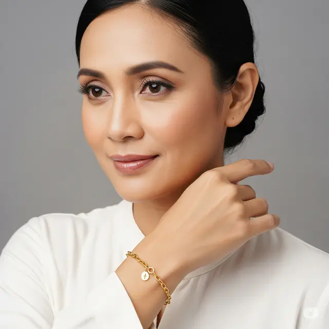 11 Model Gelang Ibu-Ibu Terpopuler 2025: Emas, Batu Permata, hingga Motif Batik!
