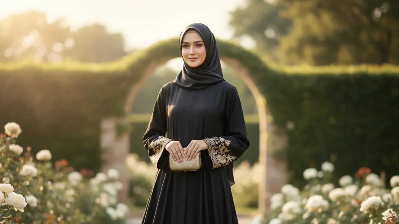 7 Model Gamis Terbaru 2025 untuk Penampilan Glamor dan Cantik, Cocok untuk Segala Acara