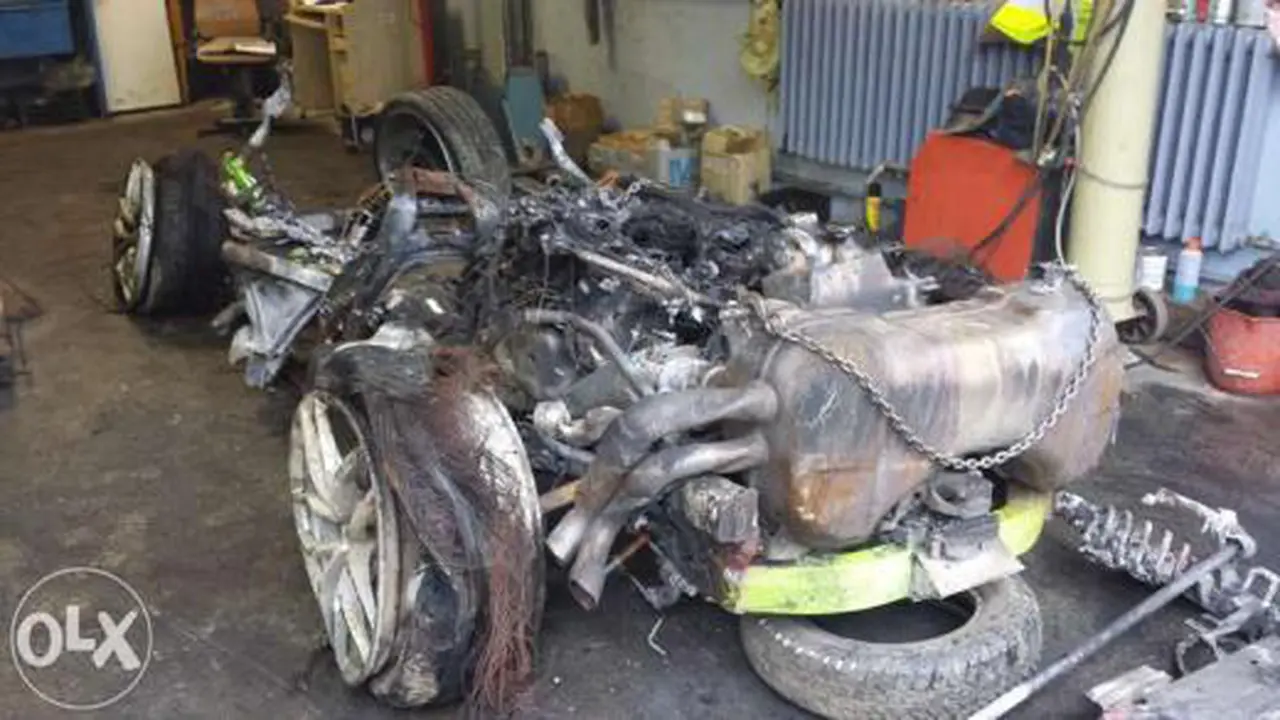 Bangkai Lamborghini Huracan Dilego Rp 121 Juta, Siapa Minat?
