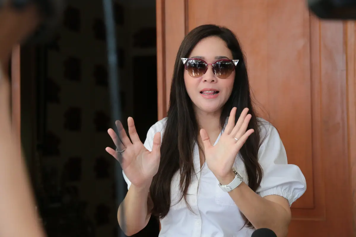 [Bintang] Maia Estianty Nyoblos Putaran kedua
