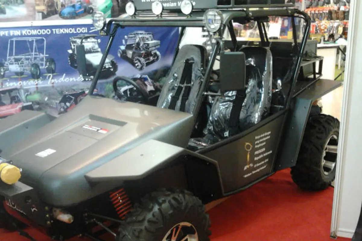 Komodo, kendaraan off road buatan lokal
