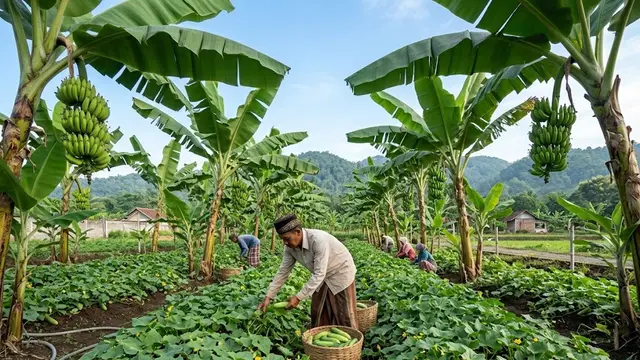 Pisang dan Mentimun