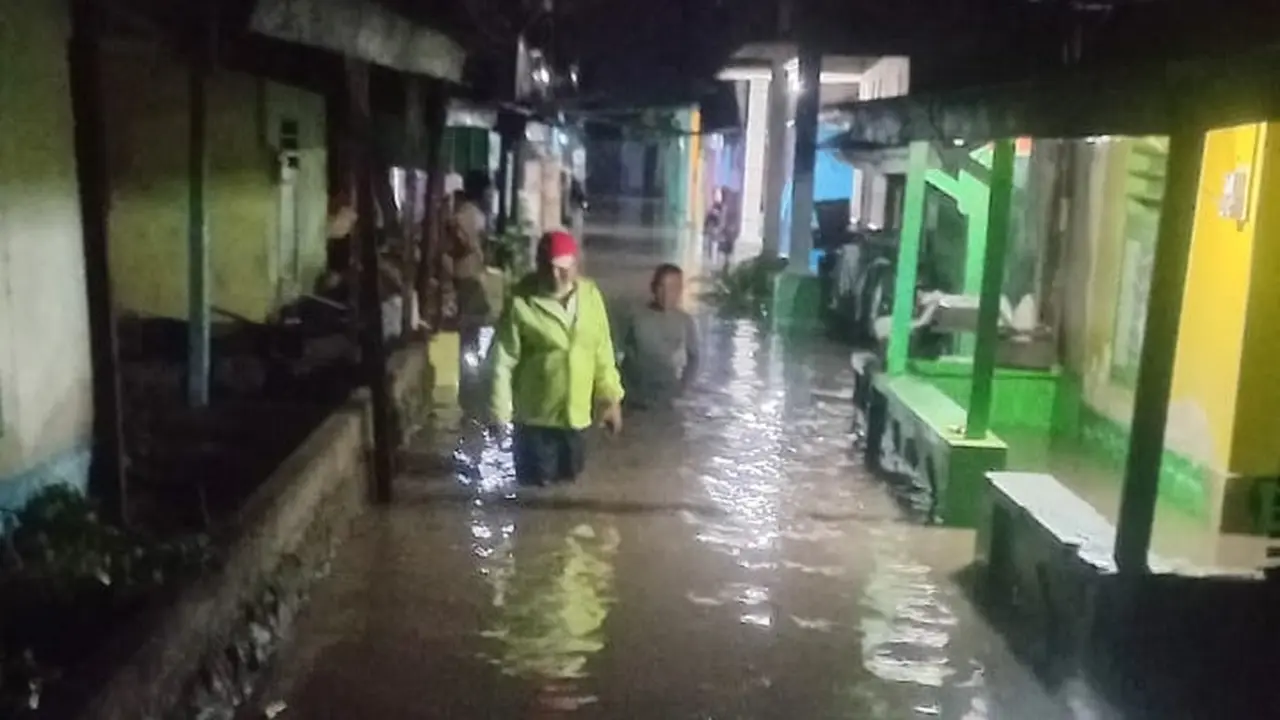 Ratusan ruma terendam banjir di Kecamatan Besuki, Situbondo (Istimewa)