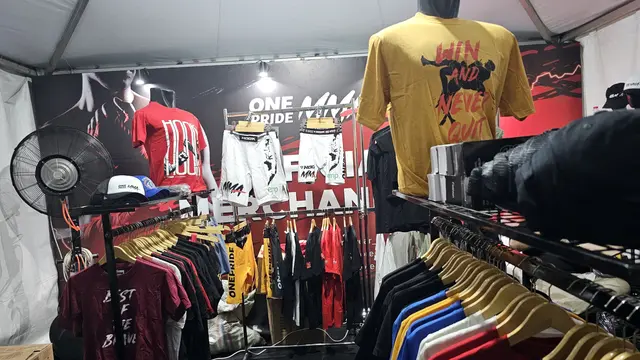 Booth Merchandise One Pride MMA