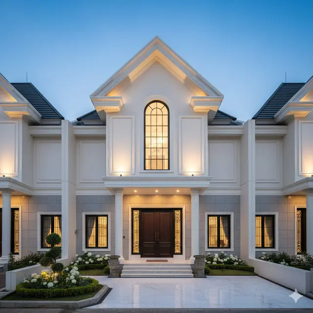 7 Model Rumah Minimalis Gunungan Depan, Desain Estetik Modern dan Kokoh Pikat Perhatian