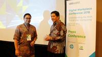 ki-ka: Daren Meisa, Solutions Consultant, VMware Indonesia dan Adi Rusli, Senior Director and Country Manager, VMware Indonesia.