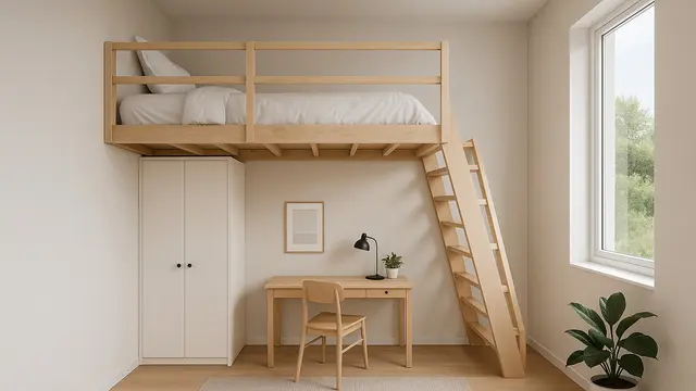 7 Inspirasi Desain Kamar Mezzanine di Rumah Minimalis