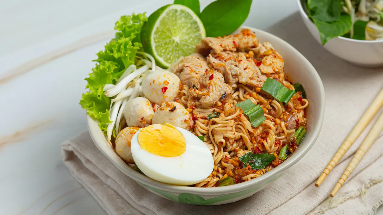 mie kuah pedas