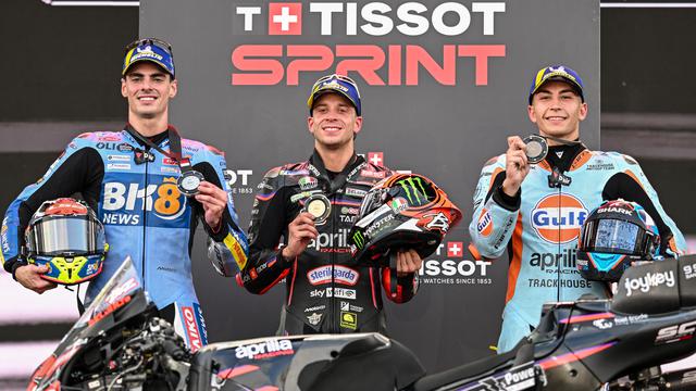 Tiga Besar Sprint Race MotoGP Mandalika 2025