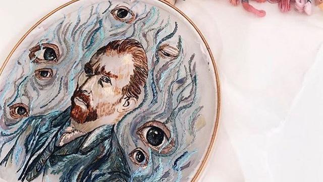 Miliki Efek 3 Dimensi, 7 Hasil Karya Sulam Seniman Ini Menakjubkan