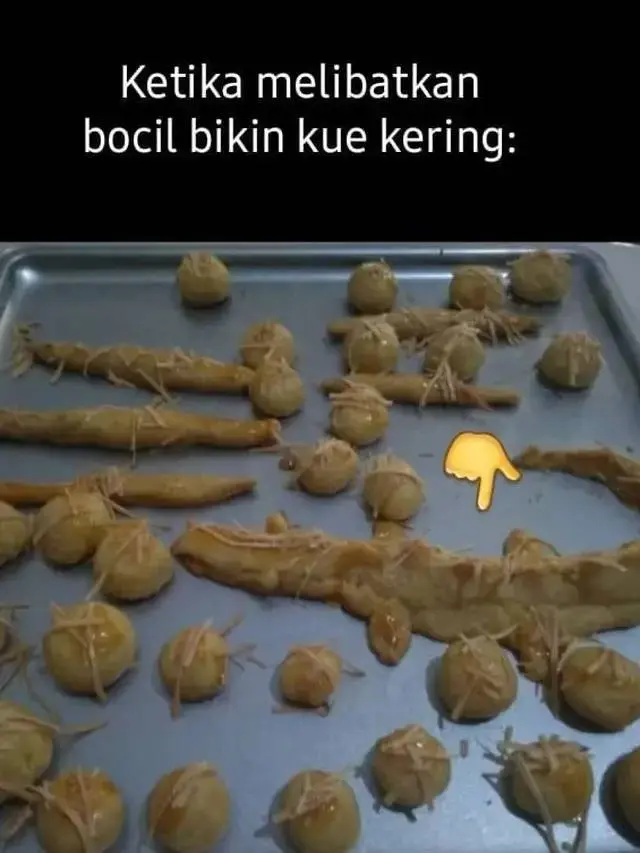 8 Potret Ide Bentuk Nyeleneh Kue Lebaran yang Bikin Geleng Kepala