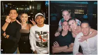 Momen Agnez Mo hangout bareng teman artis di resto miliknya (Foto: Instagram agnezmo)