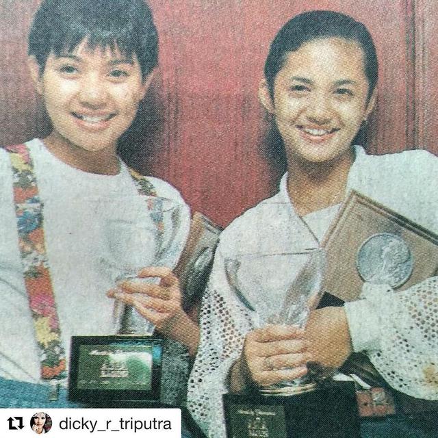 Krisdayanti dan Dewi Gita. (Foto: Instagram @dicky_r_triputra)