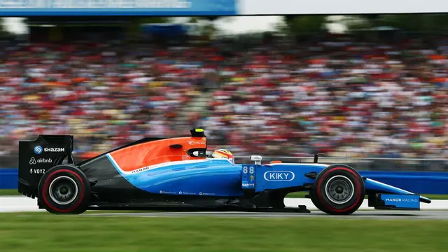 Pembalap Manor Racing Rio Haryanto (Manor)