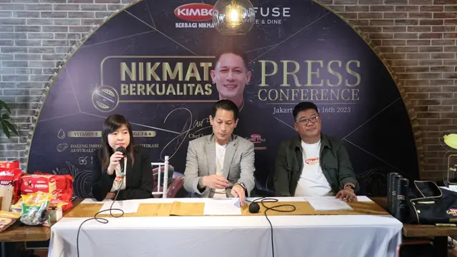 Chef Juna diperkenalkan sebagai brand ambassador Kimbo