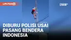 Pasang Bendera di Tower, Seorang Pemuda Diburu Polisi