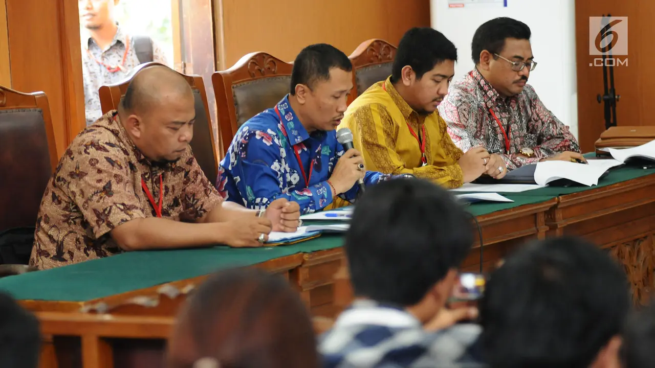  Sidang Perdana Praperadilan Setya Novanto