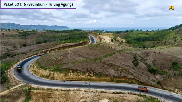 Jalan Pantai Selatan (Pansela) Jawa (Dok. Kementerian PUPR)