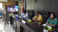 Sosialisasi Aplikasi Sodamolek dan Si Pejuang di Aula Garuda Kantor Wali Kota Kupang, Selasa (6/12/2022). (Foto: Istimewa)