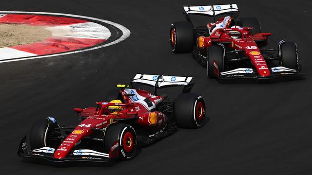 Lewis Hamilton dan Charles Leclerc, Ferrari