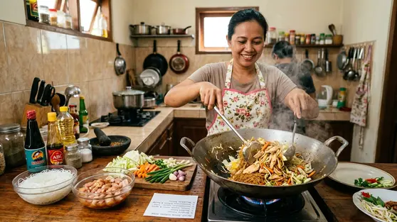 Resep Bihun Goreng Ayam yang Gurih dan Anti Lengket