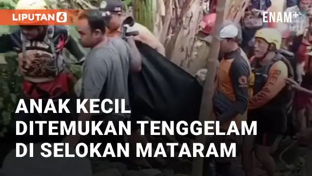VIDEO: Anak Kecil Hilang Ditemukan Tenggelam di Aliran Selokan Mataram Yogyakarta