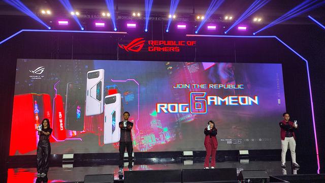 Asus ROG Phone 6 Series (Liputan6.com/Giovani Dio Prasasti)