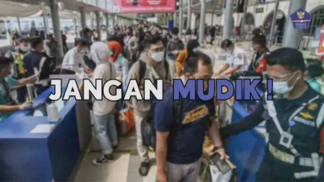 Pelarangan mudik dilakukan demi mencegah penularan virus corona Covid-19 yang masih mewabah. Peraturan larangan ini diberlakukan untuk seluruh moda transportasi. Pemerintah juga telah menetapkan aturan terkait larangan mudik mulai 6-17 Mei 2021