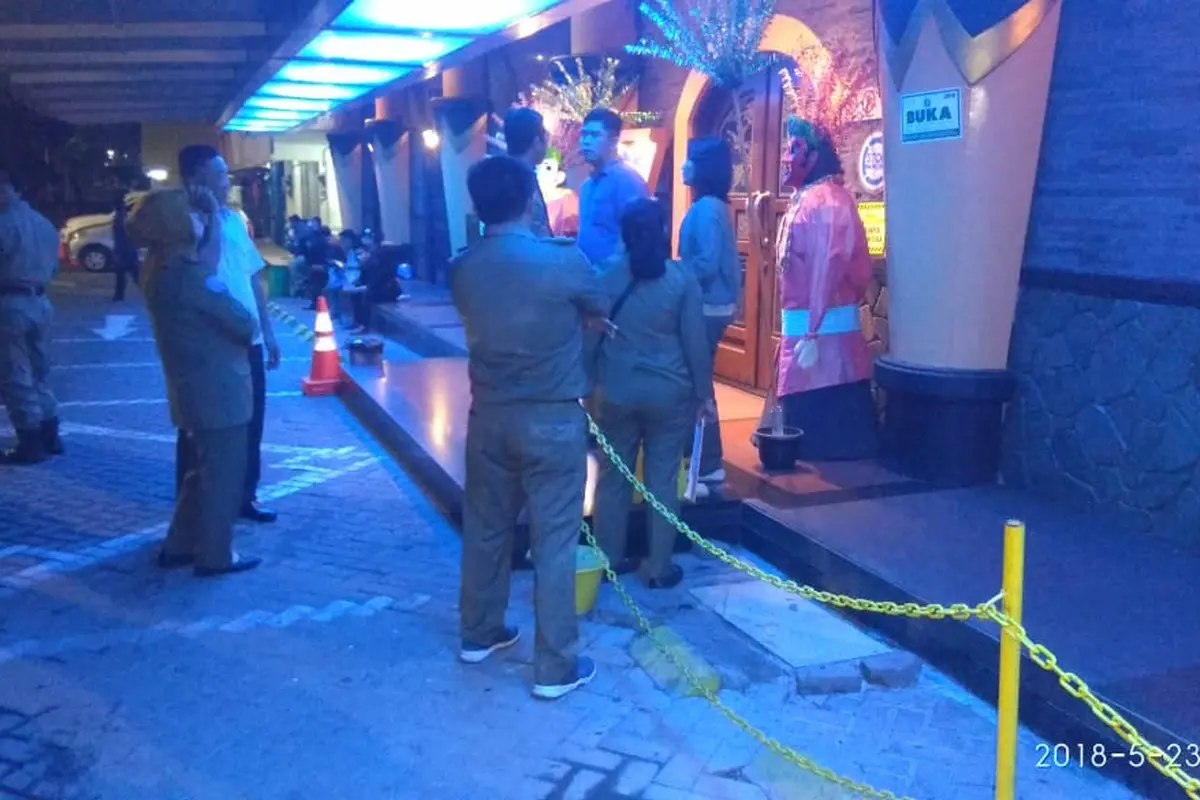 Tempat Hiburan ditutup