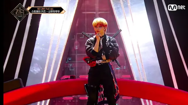 Felix Stray Kids dalam Kingdom. (tangkapan layar YouTube/ Mnet  K-Pop)