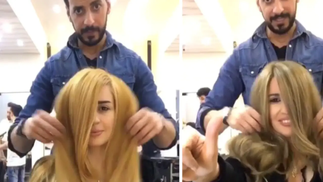 Berkat selai cokelat, rambut bisa berubah warna. (Foto: Instagram Huda Kattan)