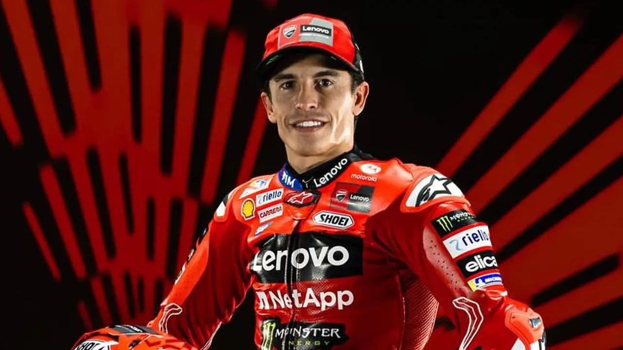 Pembalap Ducati Lenovo Team, Marc Marquez (c) Ducati Corse