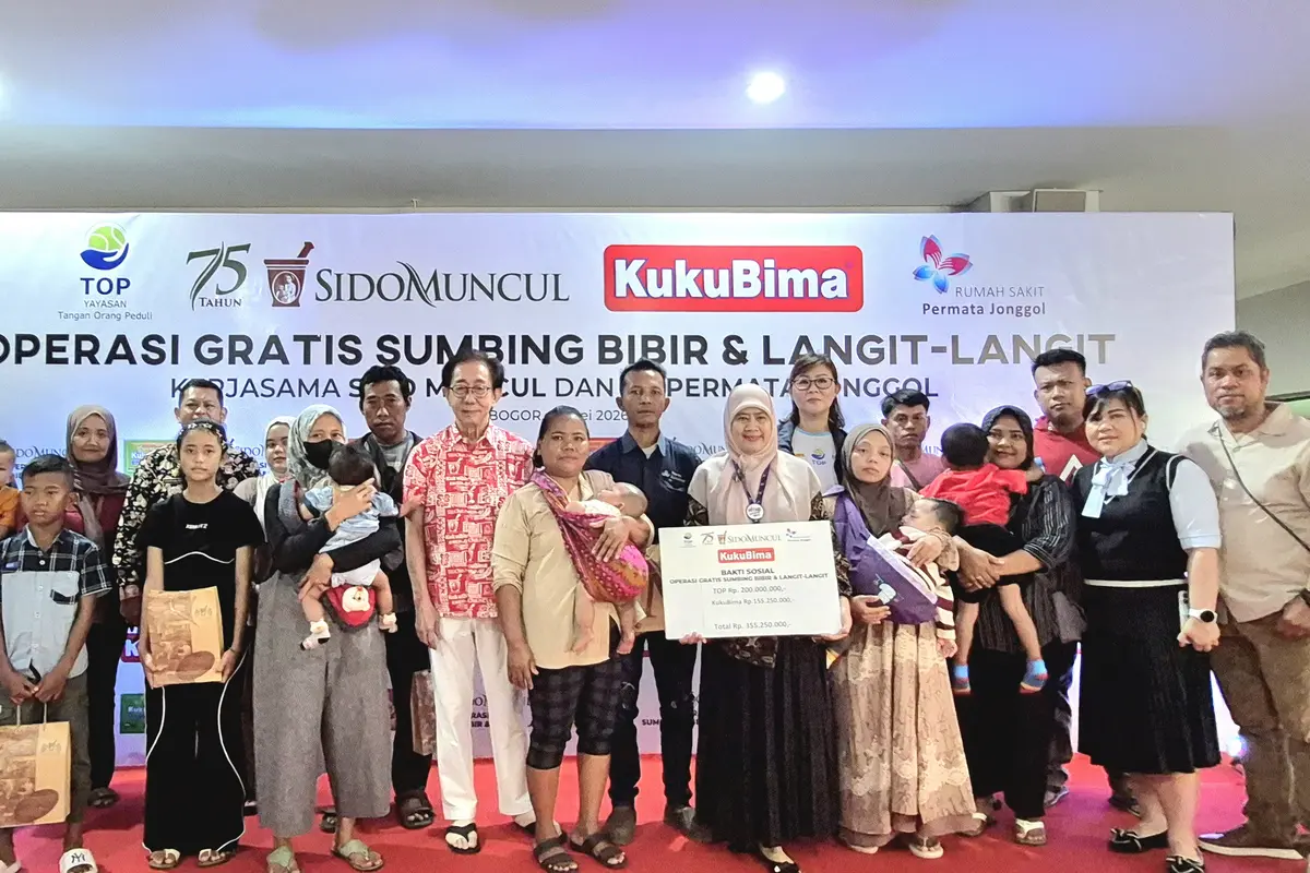 KukuBima Sido Muncul dan Yayasan TOP Gelar Operasi Bibir Sumbing Gratis di RS Permata Jonggol