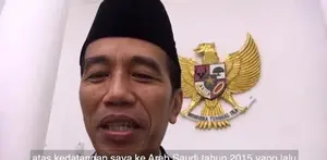 Seperti apa keseruan Raja Salman dan Jokowi di vlog yang diupload Presiden Indonesia ini?