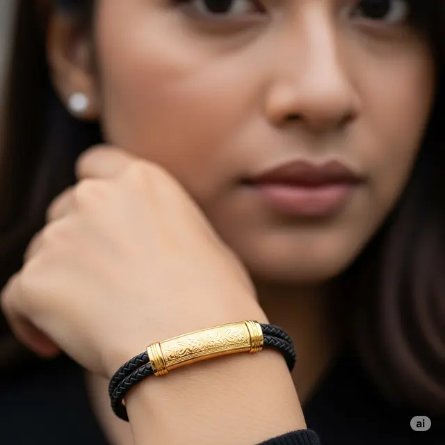 Model Gelang Emas Mewah yang Awet. Foto: Gemini