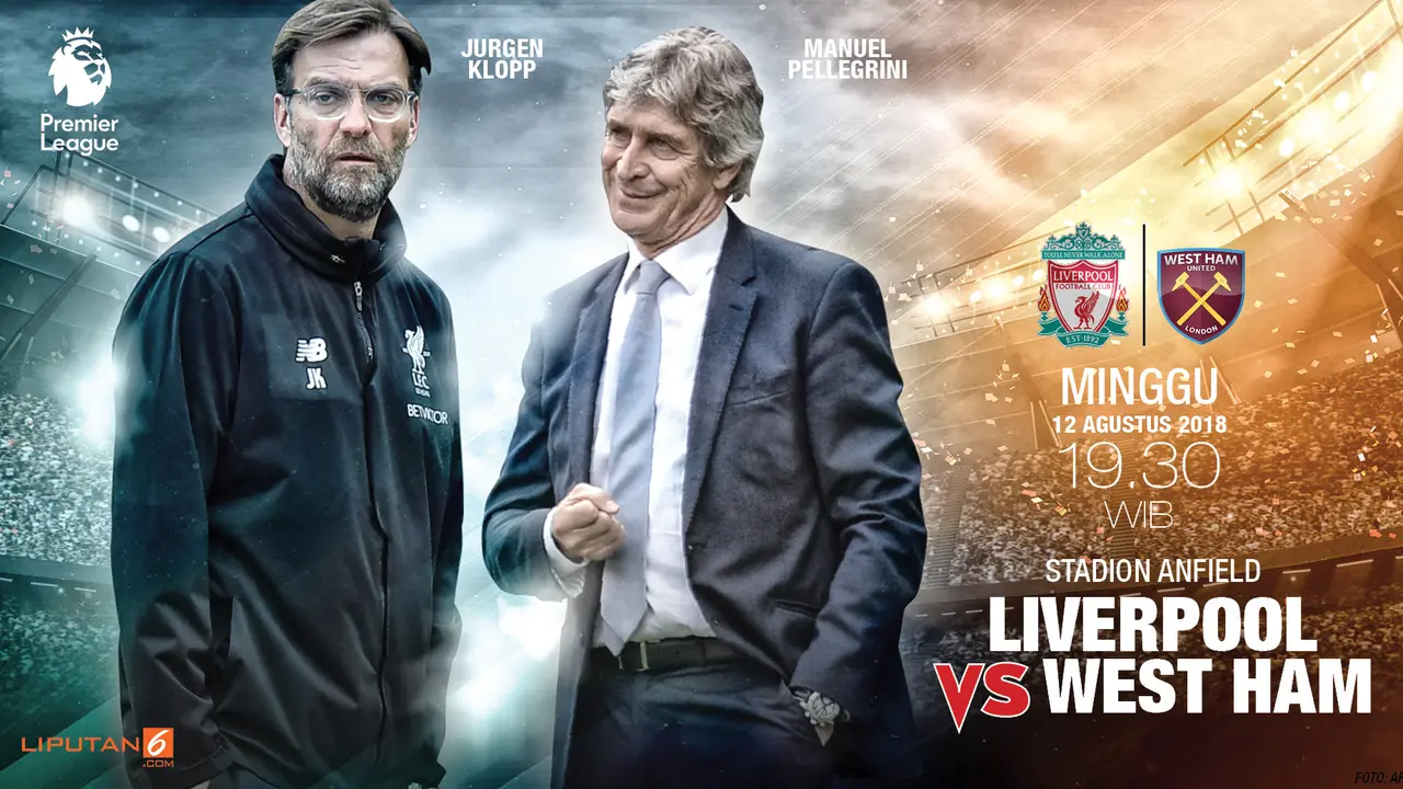 Prediksi Liverpool vs West Ham United