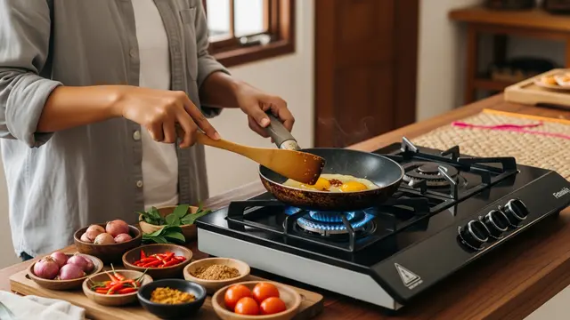Membuat Telur Bumbu Bali Sederhana